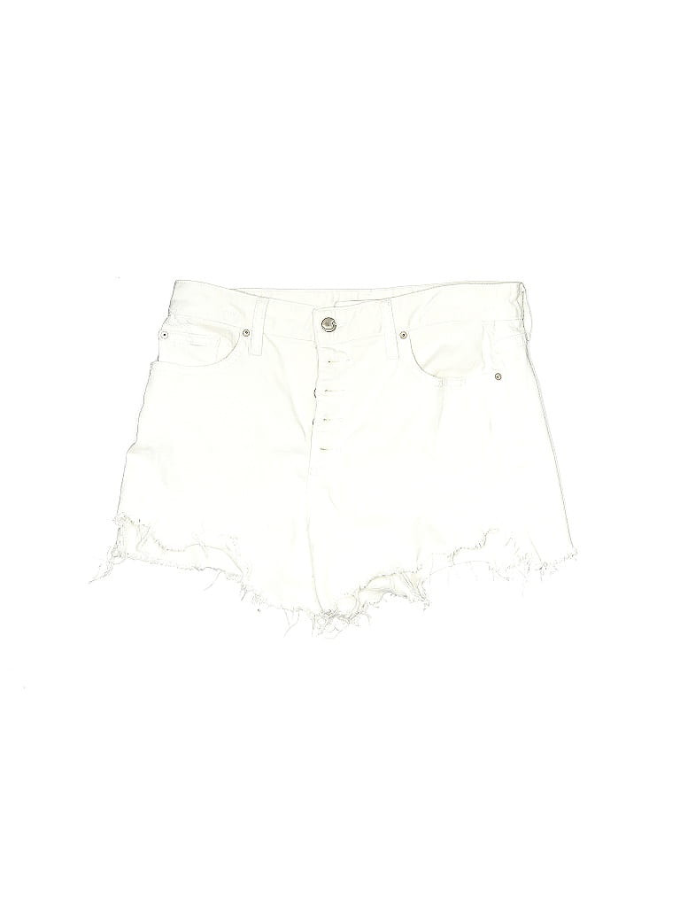 Joe's Jeans Denim Shorts - High Rise: White Bottoms - Size 29 | ThredUp