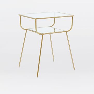 Curved Terrace Nightstand | West Elm (US)