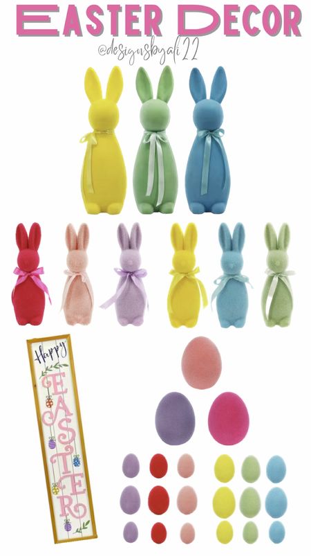 The cutest Easter Decor and it’s on sale right now!!! #designsbyali22 #salealert #homedecor #easter #easterdecor #easterbunny #outdoorsign #under50 #spring #springdecor 

#LTKhome #LTKSeasonal #LTKsalealert