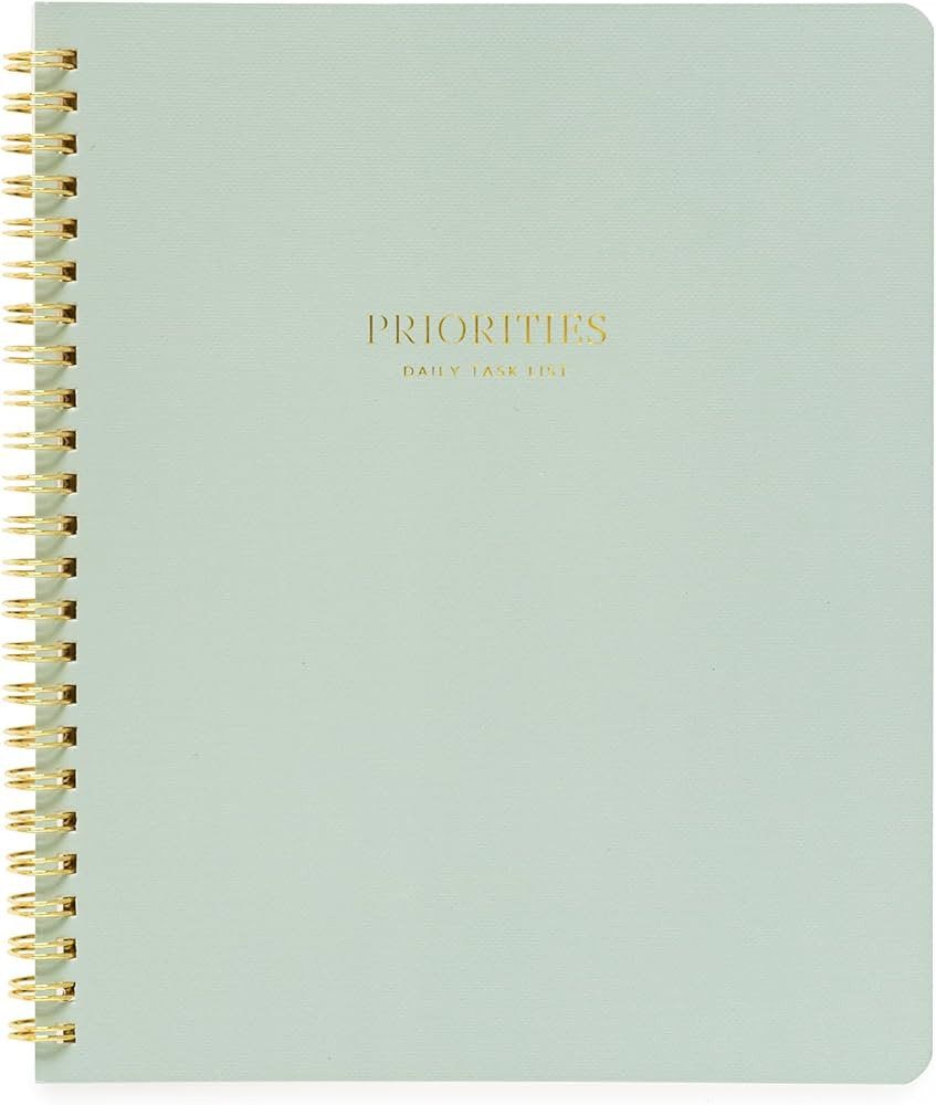 Sugar Paper Work/Life Spiral Notebook, 50 Guided Pages Featuring Divided Task Lists, Priorities M... | Amazon (US)