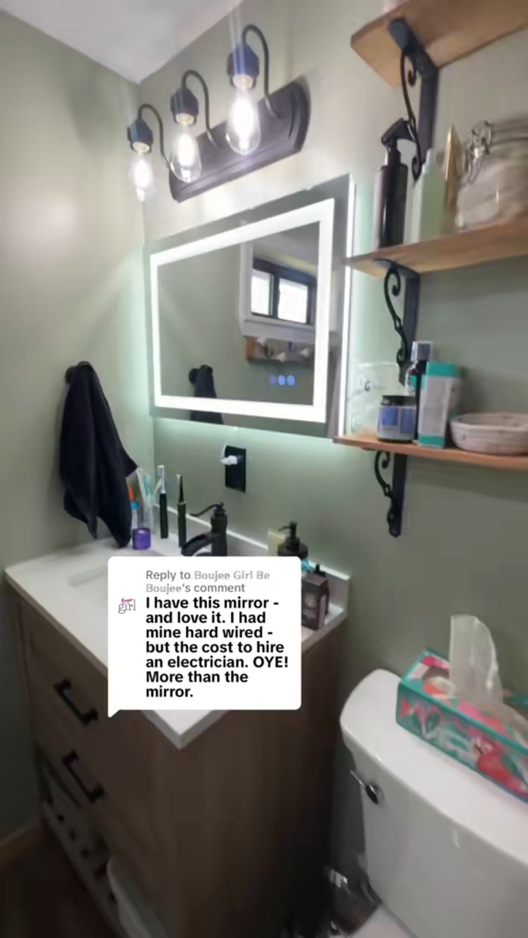 LED Bathroom vanity mirror 


#LTKHome