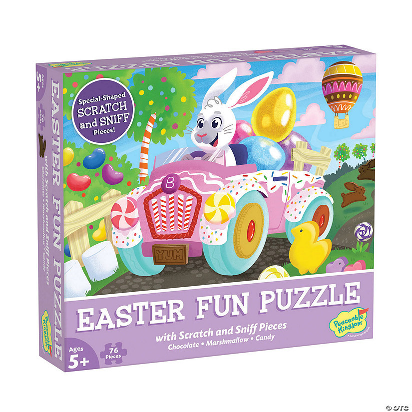 Easter Fun Scratch and Sniff Jigsaw Puzzle | Oriental Trading Company
