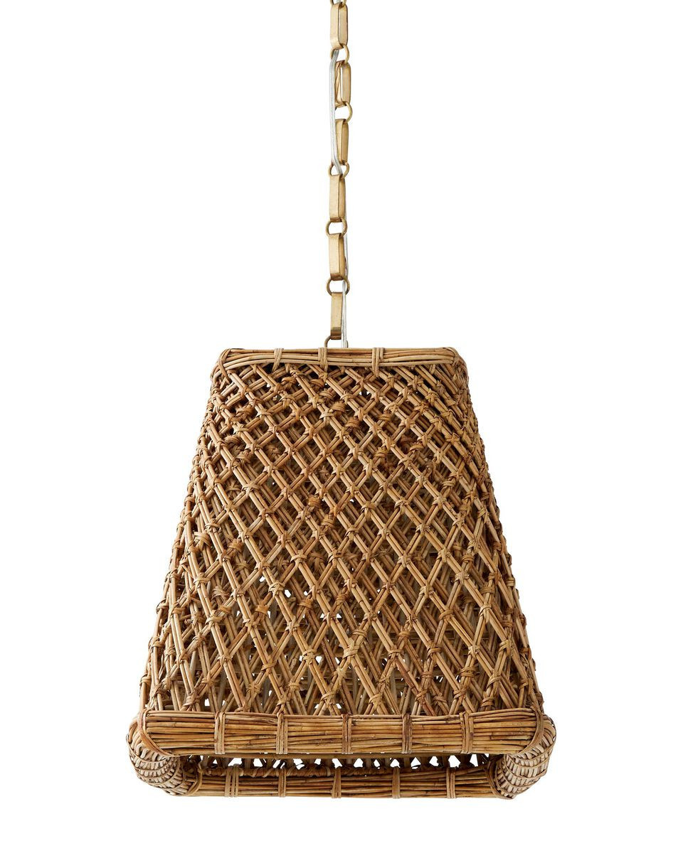 Sydney Rattan Singular Pendant | Serena and Lily
