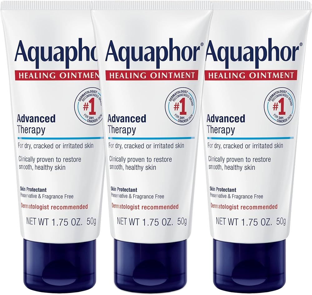 Aquaphor Healing Ointment - Travel Size Protectant for Cracked Skin - Dry Hands, Heels, Elbows, L... | Amazon (US)
