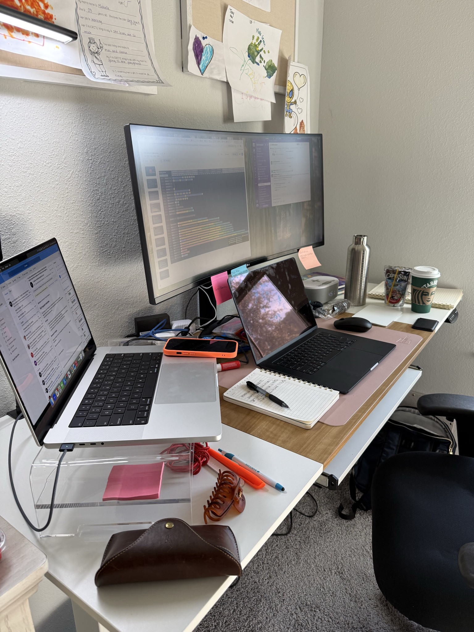 WFH setup 

#LTKmomlife