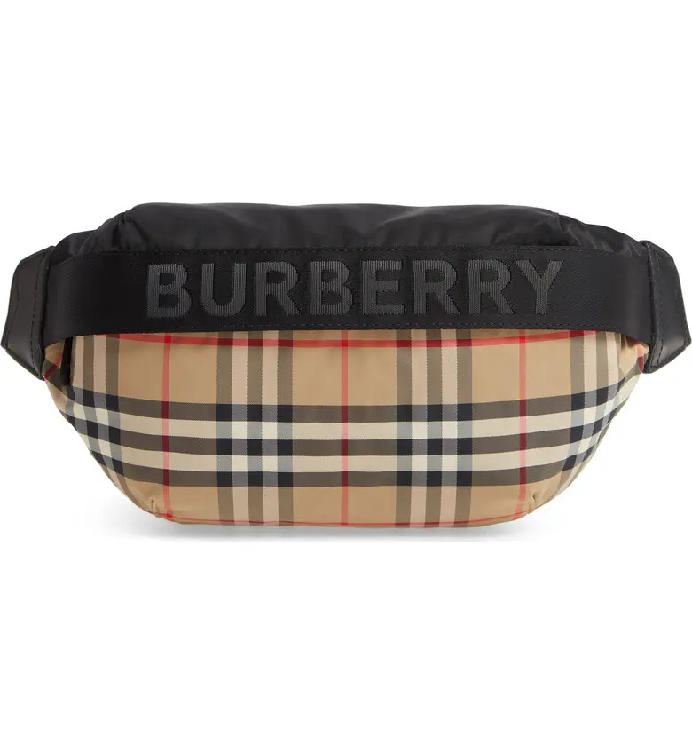 Medium Vintage Check Belt Bag | Nordstrom