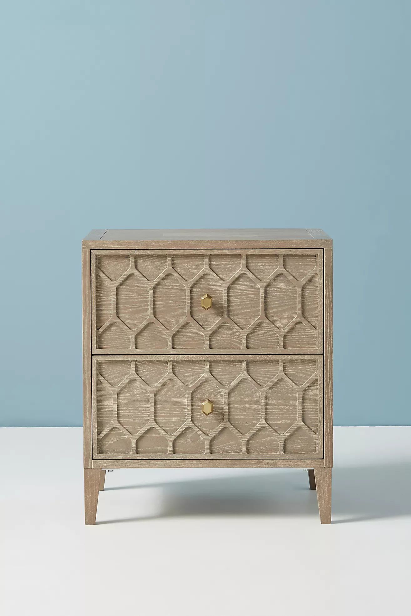 Textured Trellis Nightstand | Anthropologie (US)