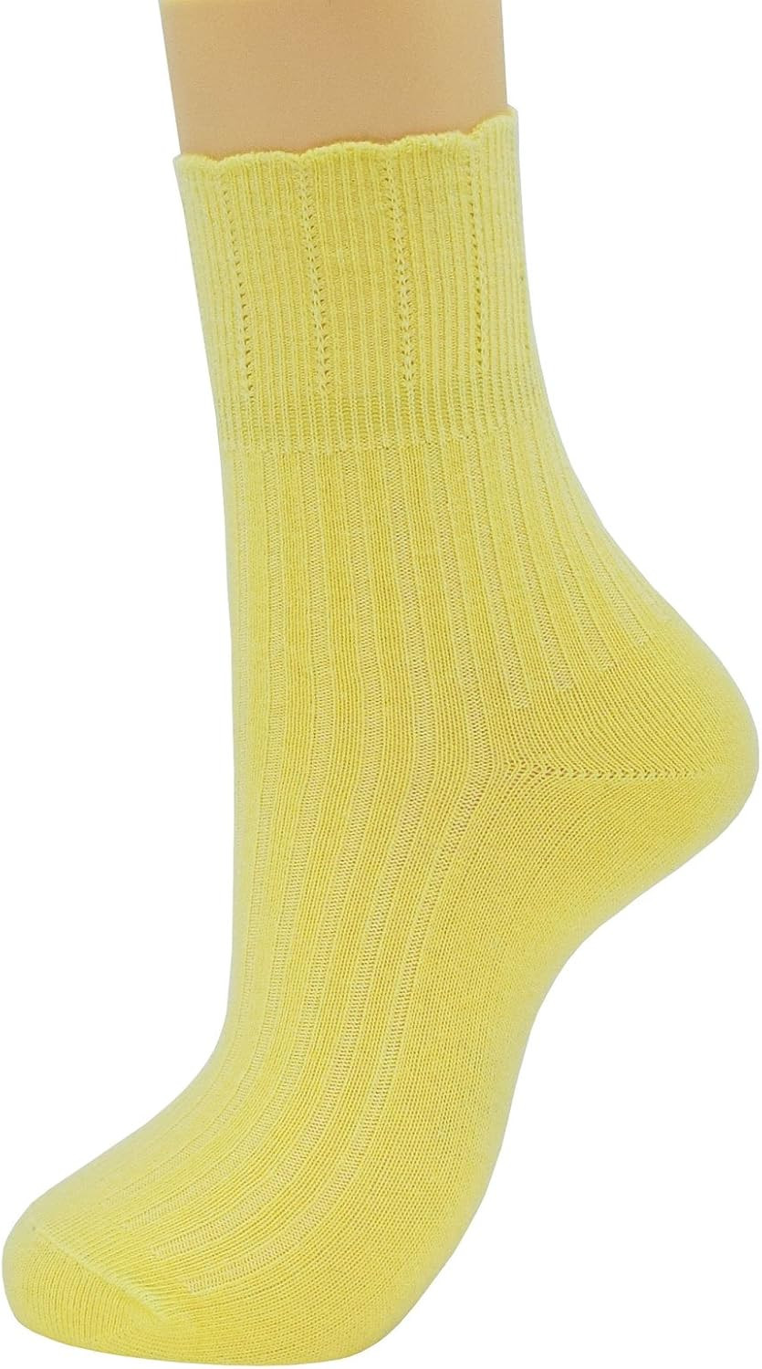 SRYL Womens Super Soft Combed Cotton Socks 1 Pairs,3 Pairs,C317 | Amazon (US)