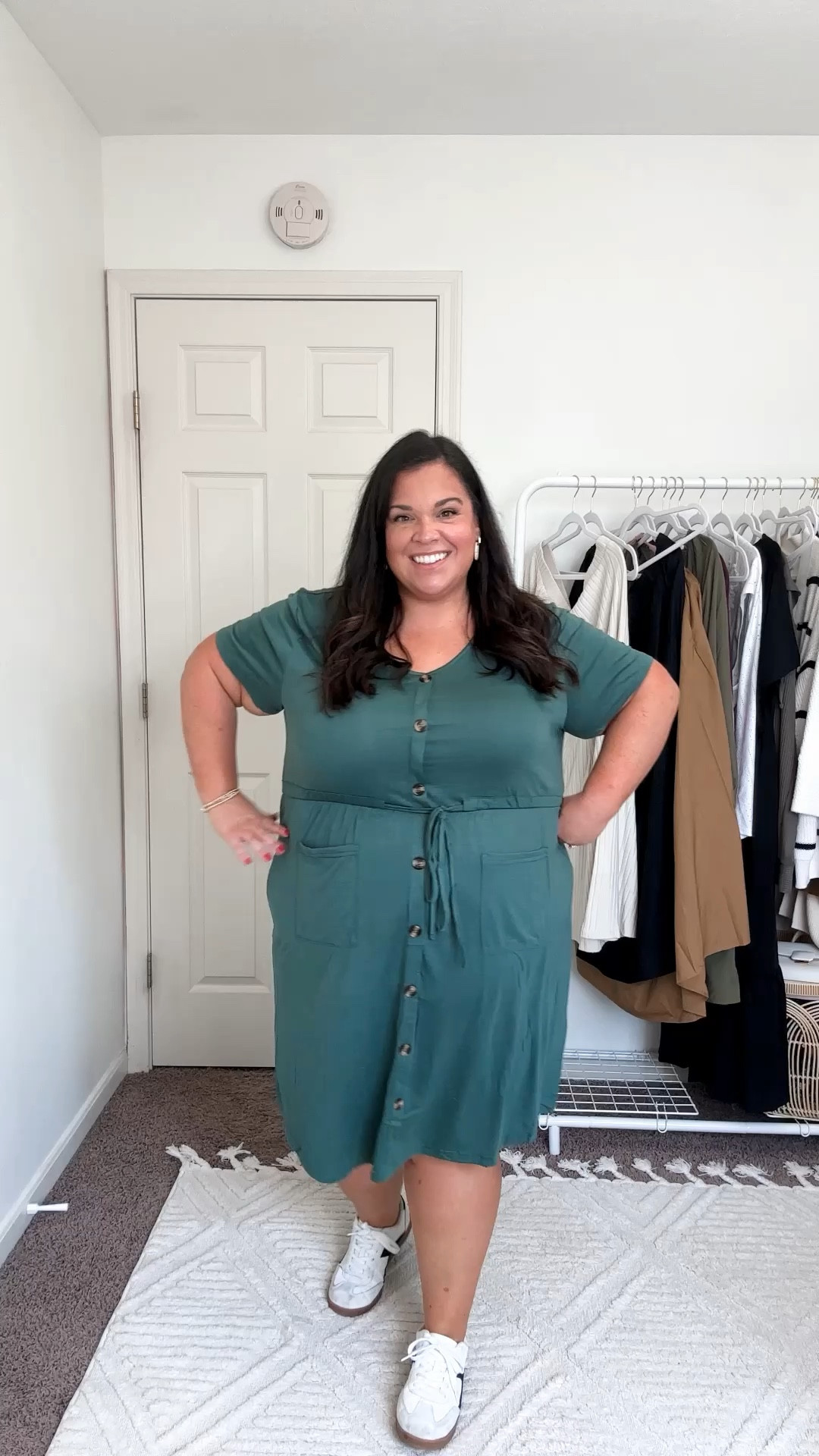 Plus size fall dresses you’ll love!

Green Amazon dress-size 24, fits true to size 
Brown floral dress- 3xl fits true to size, fits a little snug in the arms
Leopard print dress- xxl, runs large so you can size down!
Black floral dress- 2x
Purple floral dress-2x
Orange dress- 2x
Brown and black floral-xxxl

#LTKStyleTip #LTKPlusSize #LTKFindsUnder50