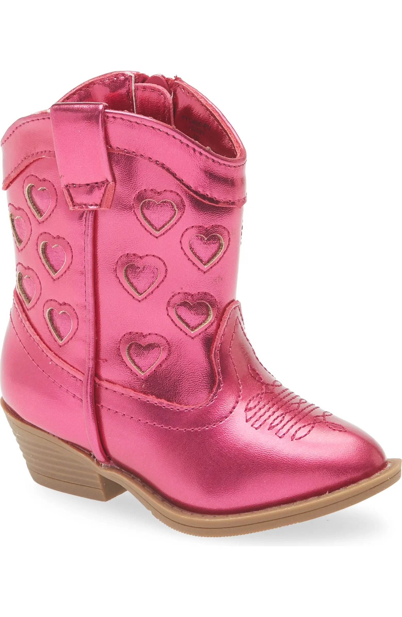 Tucker + Tate Kids' Cade Heart Western Boot | Nordstrom | Nordstrom