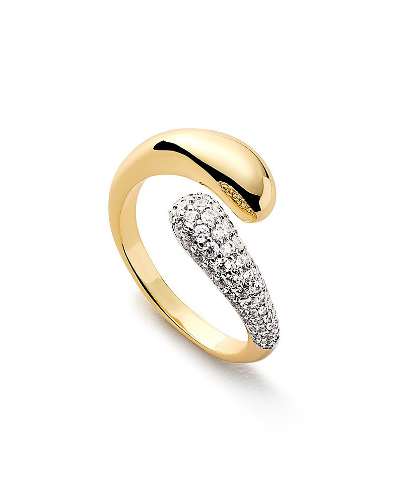 Ana Luisa Toby Brass Gold Band Ring | Bloomingdale's (US)