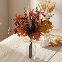 Garden Greatness Autumnal Red Magnolia & Eucalyptus Bouquet | Size: 1 Pack | Debenhams UK