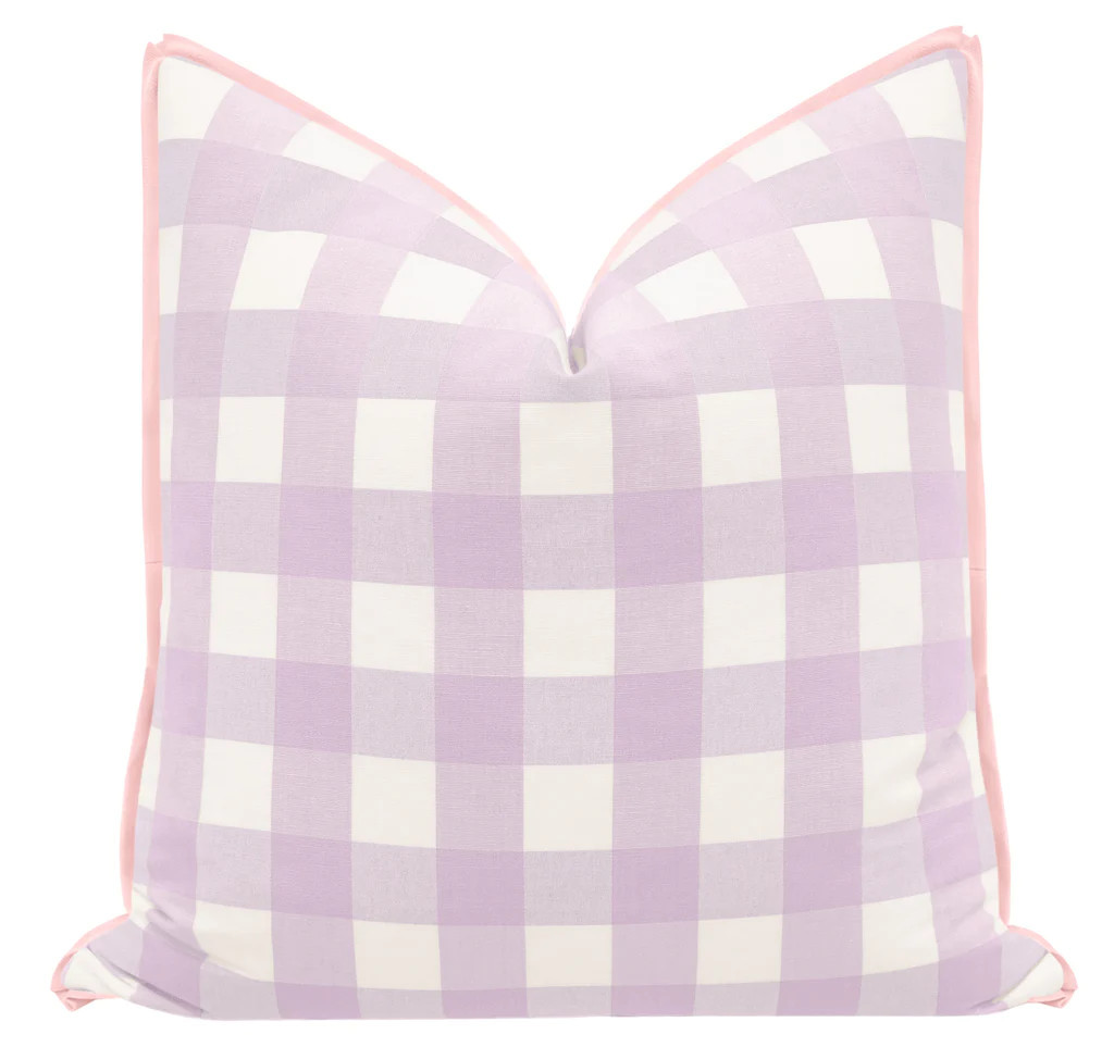 CHARLESTON CHECK // LAVENDER | LDC | LITTLE DESIGN COMPANY