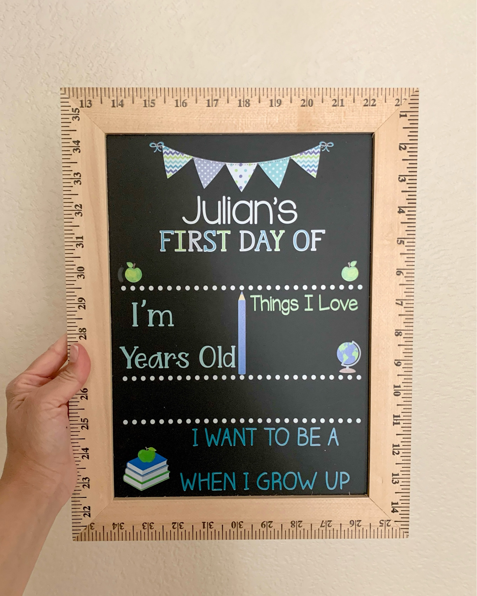 customized first fay of school board from etsy

#LTKFamily #LTKBacktoSchool #LTKKids