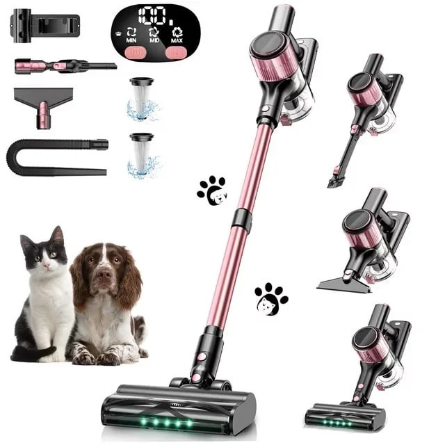 Cocbny Cordless Vacuum Cleaner,55kpa 8 in 1 Lightweight Stick Vacuum for Home Hardwood Floor Carp... | Walmart (US)