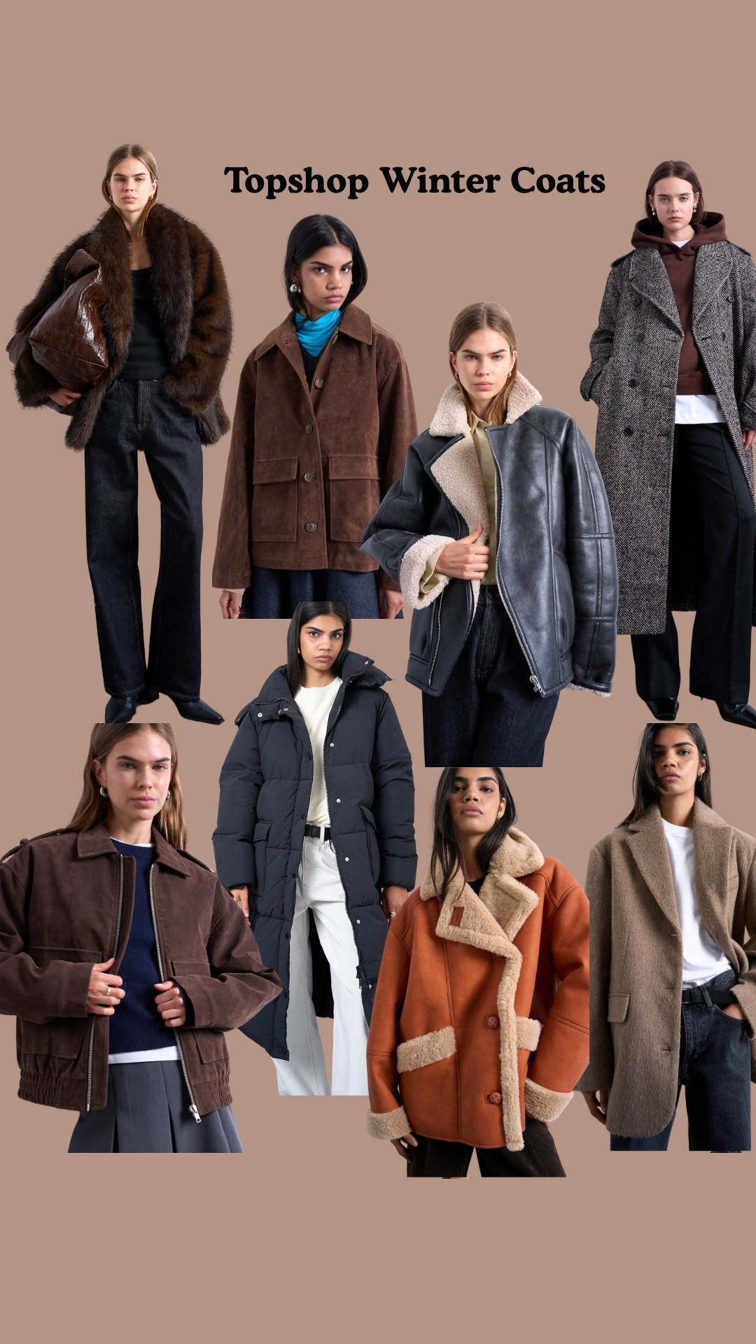 Topshop new in winter coats 🍂 

#LTKuk #LTKautumn #LTKwinter