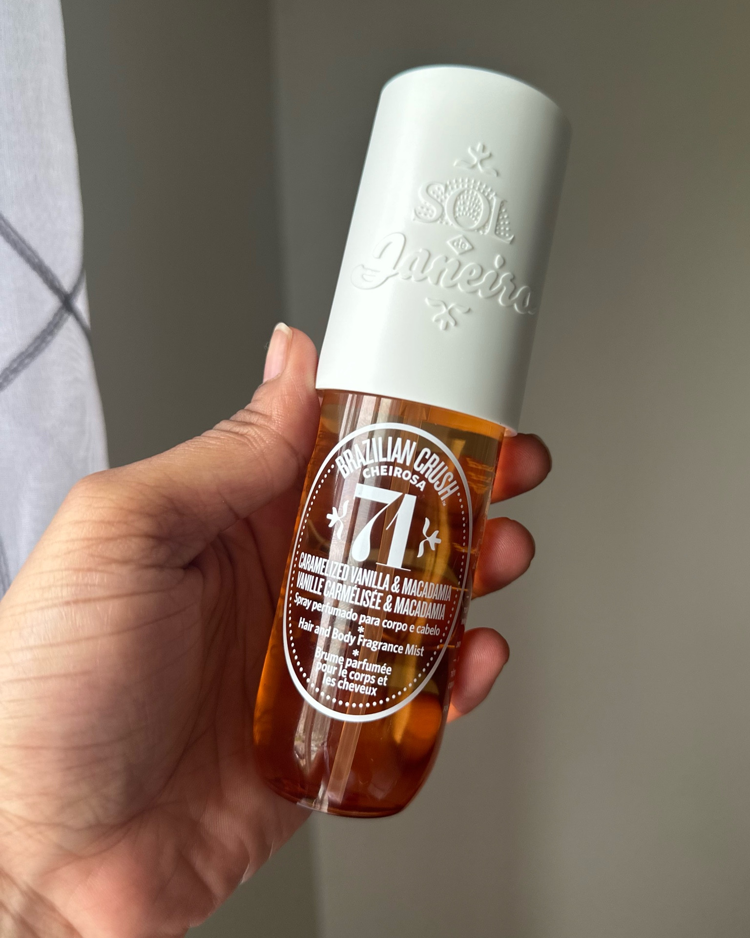SOL jeneiro - caramelized vanilla… this body spray smells AHH-mazing! I can’t get enough. Perfect for Fall season. Smells so delicious. 


Body spray, perfume, smell goods, beauty products, fall scents.

#LTKGiftGuide #LTKbeauty