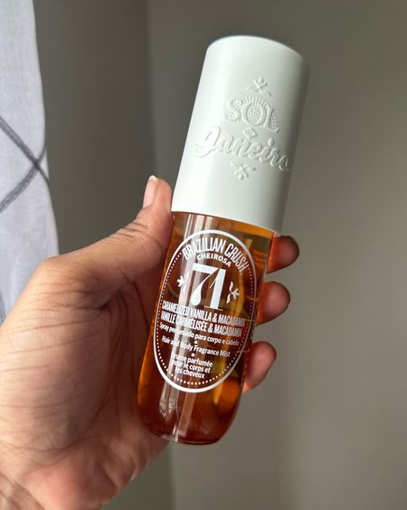SOL jeneiro - caramelized vanilla… this body spray smells AHH-mazing! I can’t get enough. Perfect for Fall season. Smells so delicious. 


Body spray, perfume, smell goods, beauty products, fall scents.

#LTKGiftGuide #LTKbeauty