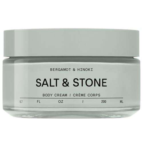 Salt & Stone Body Cream – Hydrating Formula with Seaweed Extracts, Spirulina & Squalane | Deep Hydration, Skin Barrier Repair & Healthy Glow | for all Skin Types (6.7 fl oz) | Amazon (US)