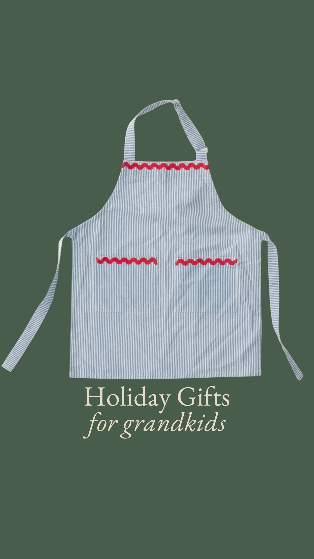 How cute is this!! So cute for baking with grandparents this holiday season and for many years of memories  

#LTKGiftGuide #LTKKids #LTKHoliday