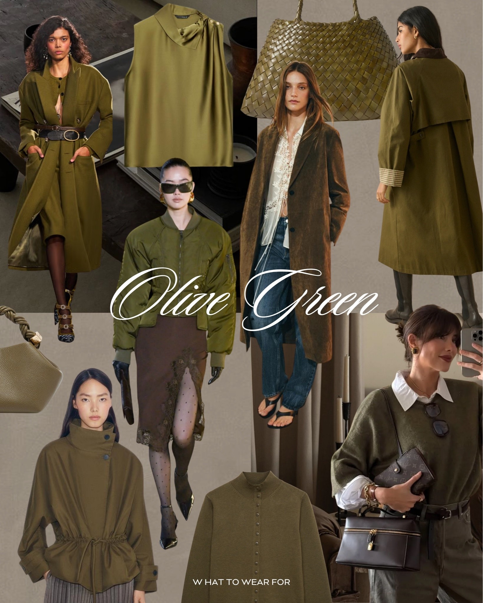 Olive green for autumn 🍂 

Autumn fashion, ganni bag, trench coat, knitwear

#LTKautumn