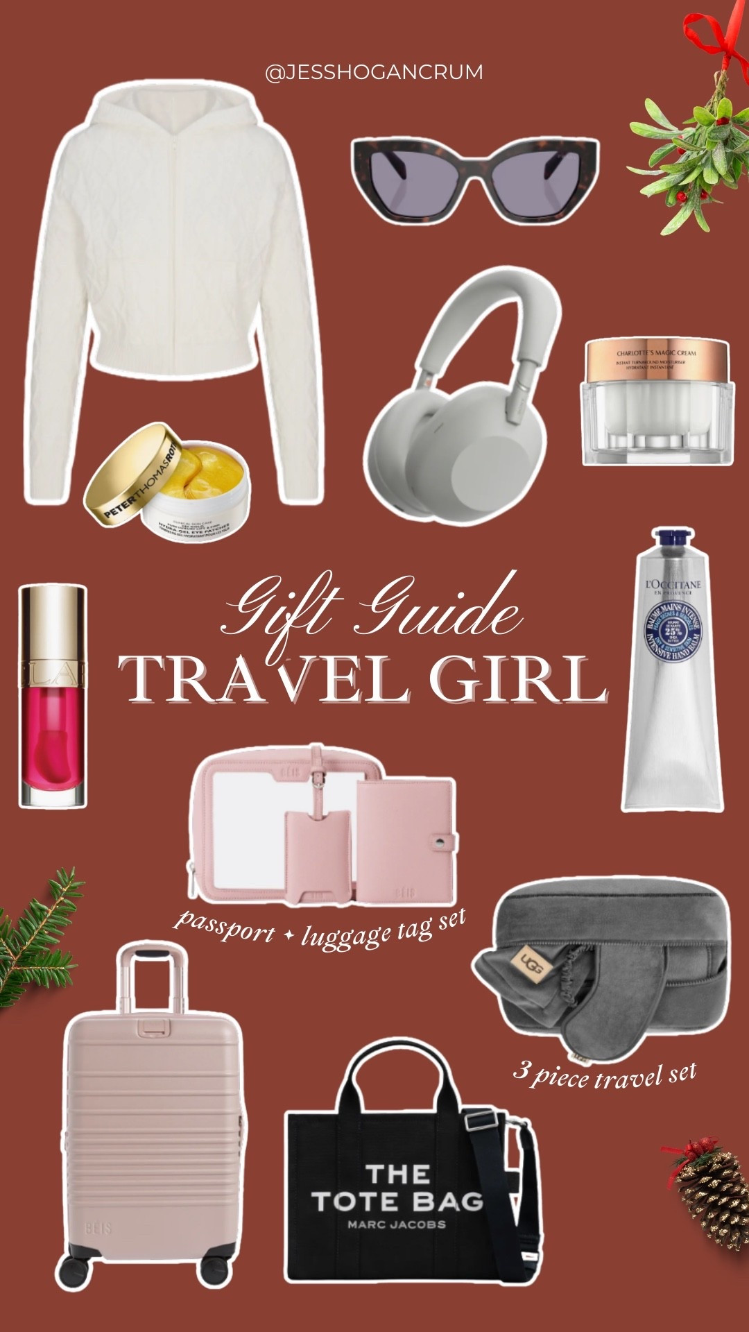 gift guide for the travel girl ✈️ 

gifts for her, christmas, holiday, skims, jet setter, luggage, travel favorites 

#LTKGiftGuide #LTKTravel #LTKHoliday