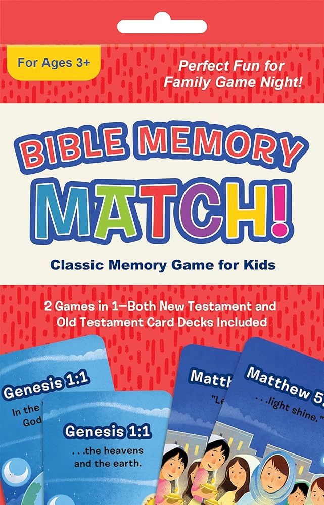 Bible Memory Match!: Classic Memory Game for Kids | Amazon (US)