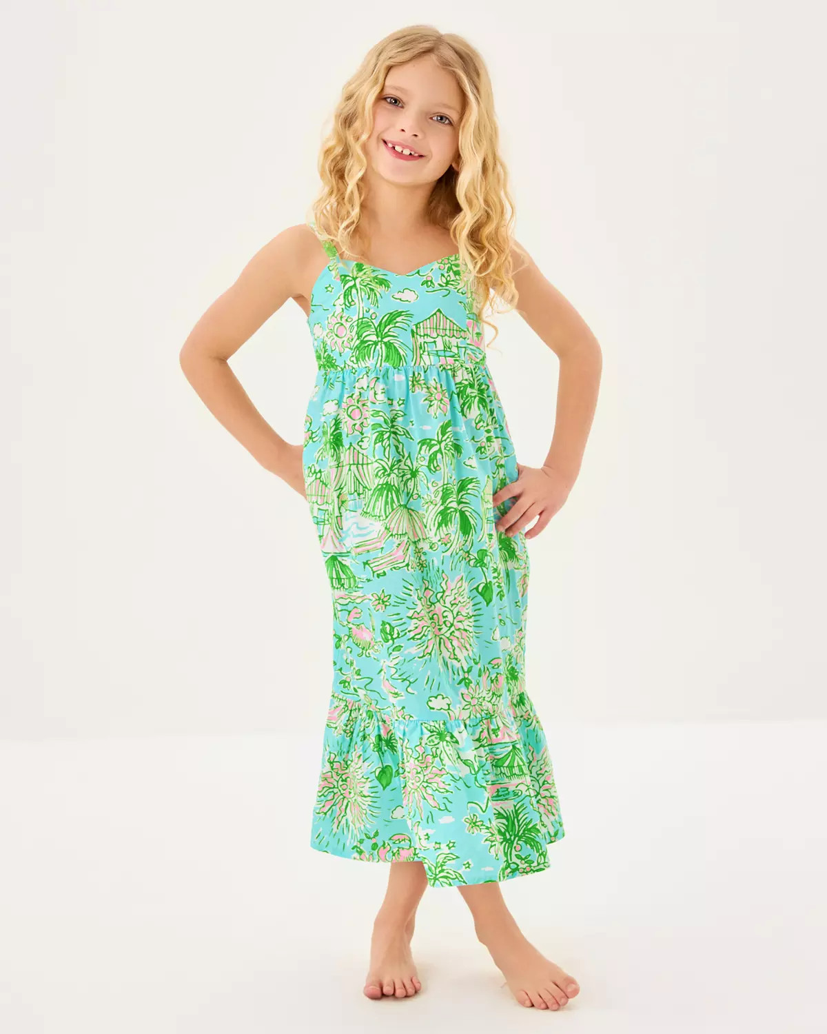 Girls Mini Hiedi Maxi Dress | Lilly Pulitzer