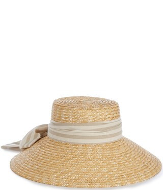 Vince Camuto Wheat Straw Wide Brim Floppy Hat | Dillard's | Dillard's