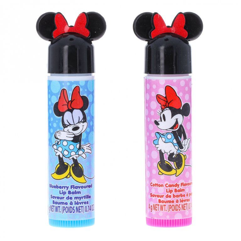Disney Minnie Mouse 2pk Flavored Lip Balm Set Minnie Ears Kids Age 3 and Up - Walmart.com | Walmart (US)
