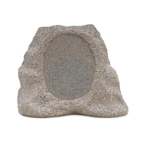 Victrola Rock Speaker Connect, Stone, Wireless Outdoor with Bluetooth 5.3, 22-Hour Battery Life, with Solar Charging, Link Up to 20 Rock Speakers, IP65 Water & Dust Resistant | Amazon (US)
