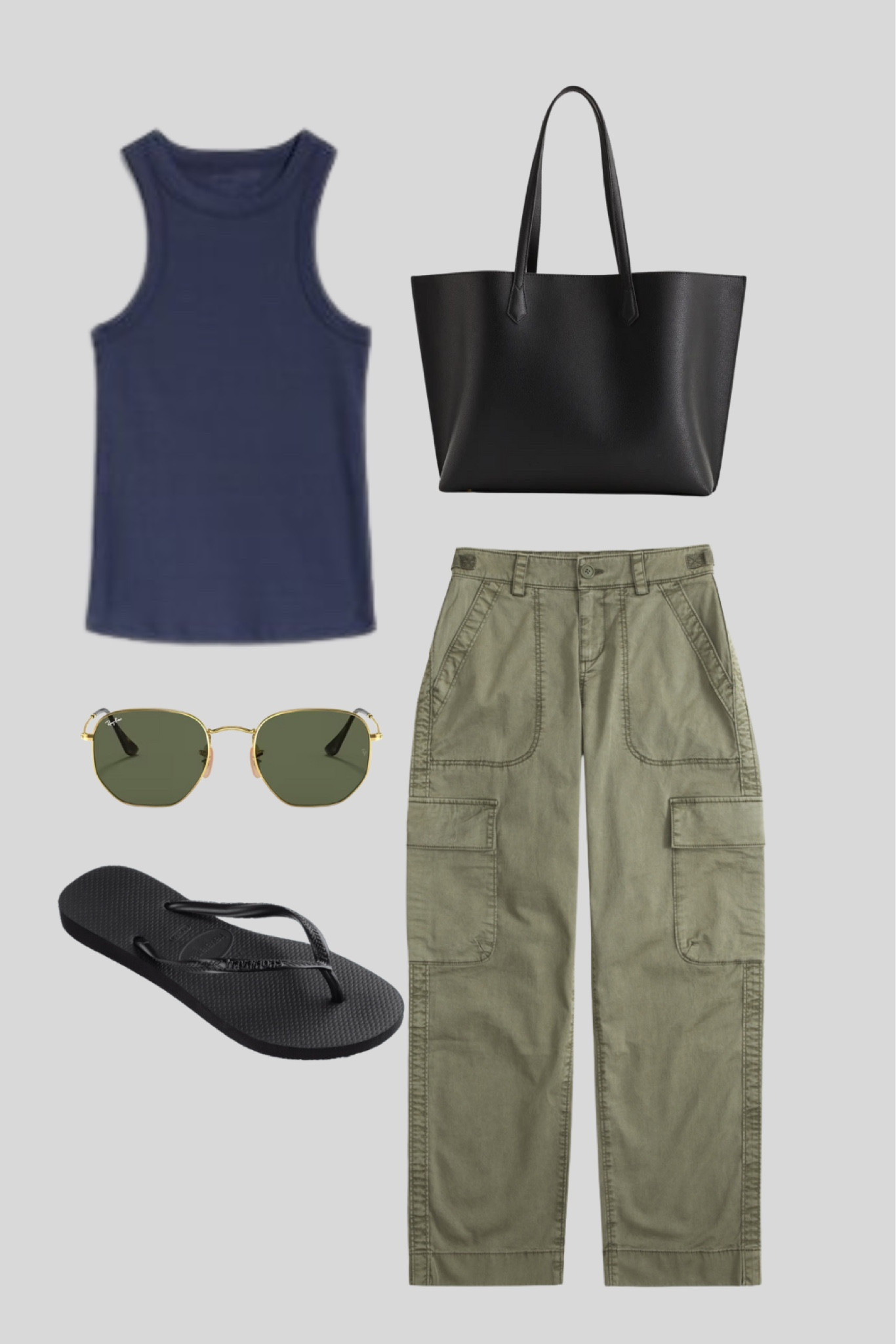 Jennifer Aniston inspired outfit Utility pants
Cargo pants
Khaki green pants
Navy blue high neck tank top
Green lens sunglasses 
Spring outfits 
Summer outfits 
Casual outfits 
#springoutfit #styletipsforwomen #capsulewardrobe #springoutfitideas #wheretoshop #howtostyleoutfits #springlook #abercrombiejeans #abercrombie
#capsulewardrobeoutfits #capsulecloset #comfychic #styleguideoftheweek #outfits #pinterestgirl #unchoutfitideas #whatimwearing #denimoutfits #casualchicoutfit
#letsgetdressed 
#2024fashion
