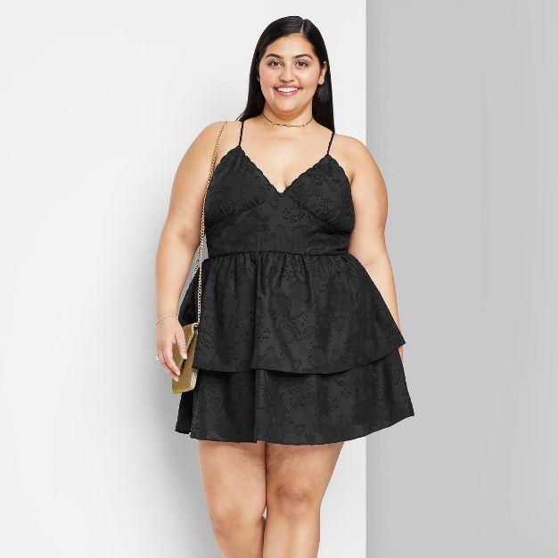 Women's Sleeveless Tiered Fit & Flare Dress - Wild Fable™ | Target