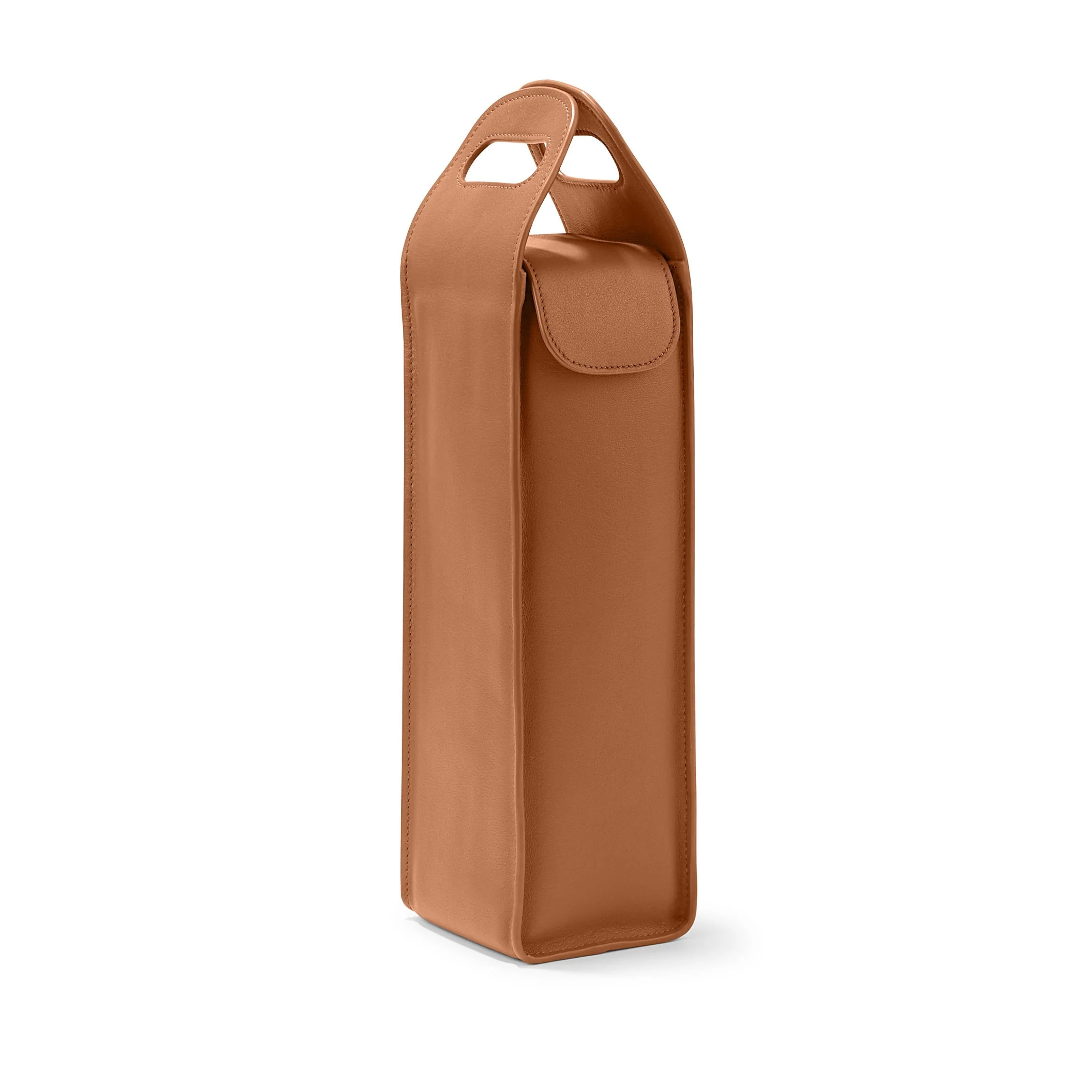 Wine Carrier Cognac | Leatherology