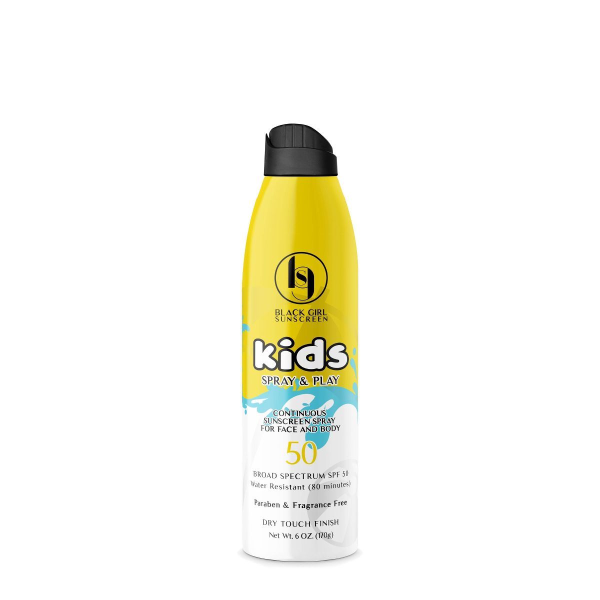Black Girl Sunscreen Kids' Spray & Play Sunscreen - SPF 50 - 6oz | Target