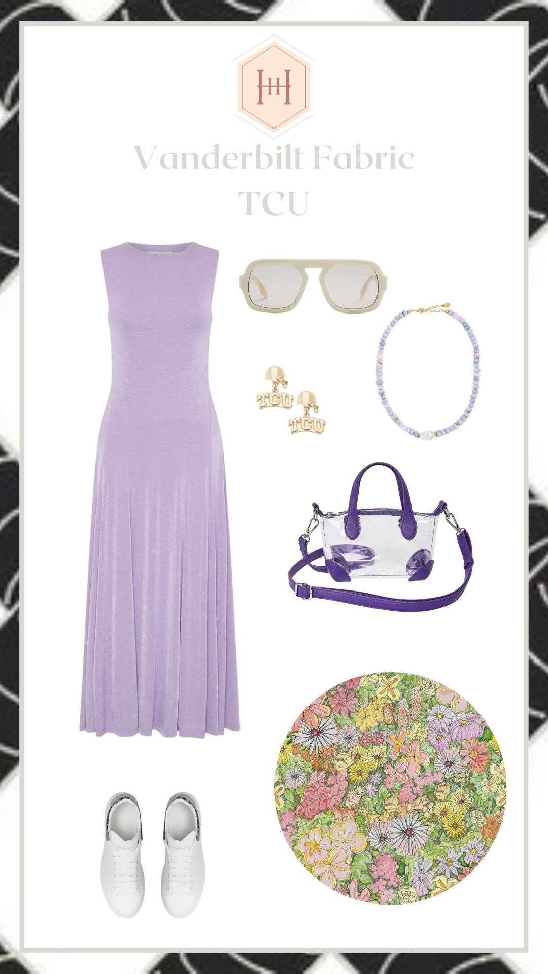 Texas Christian University Game Day Outfit 

 