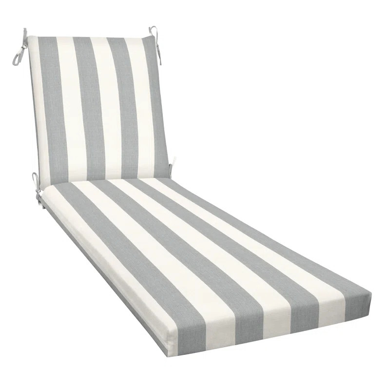 Meridian Outdoor Chaise Lounge Cushion – Weather-Resistant, Reversible, Plush Comfort | Wayfair North America