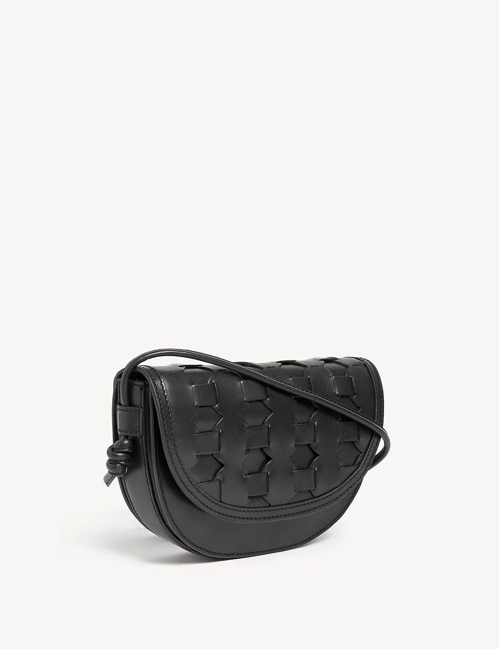 Leather Woven Saddle Bag | Marks & Spencer (UK)