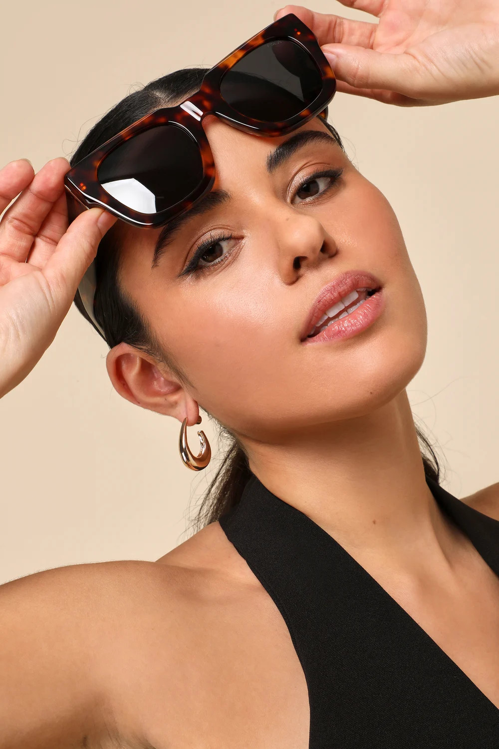 Jolene Brown Tortoise Square Sunglasses | Lulus