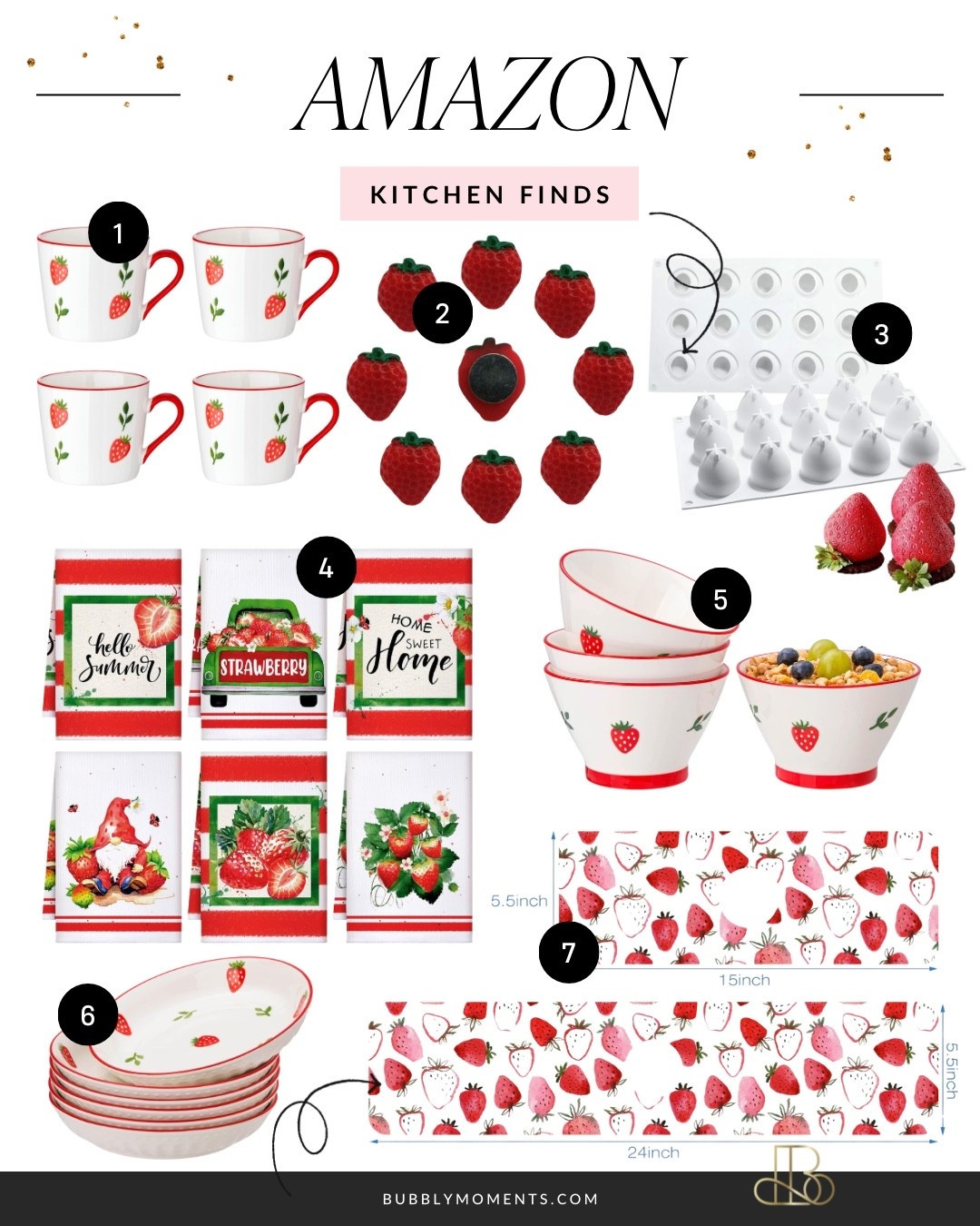 A kitchen should feel welcoming, functional, and full of personality. This edit blends playful design with everyday usability, making it easy to create a space that feels both stylish and practical.

If you love decor that adds charm without sacrificing comfort, this collection is worth saving. Tap to shop and refresh your space with ease.

#LTKkitchen #LTKhome #LTKfinds #kitcheninspo #decorideas #homeedit #cozyspaces #homestyle #LTKshopping #LTKcommunity #shopthelook

#LTKfoodie #LTKmomlife #LTKHome