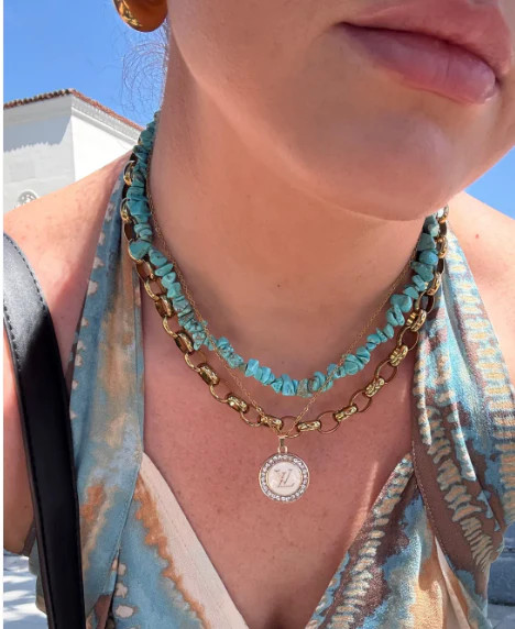 NEW!! Authentic Vintage Jules Pendant in White | Glitzy Bella