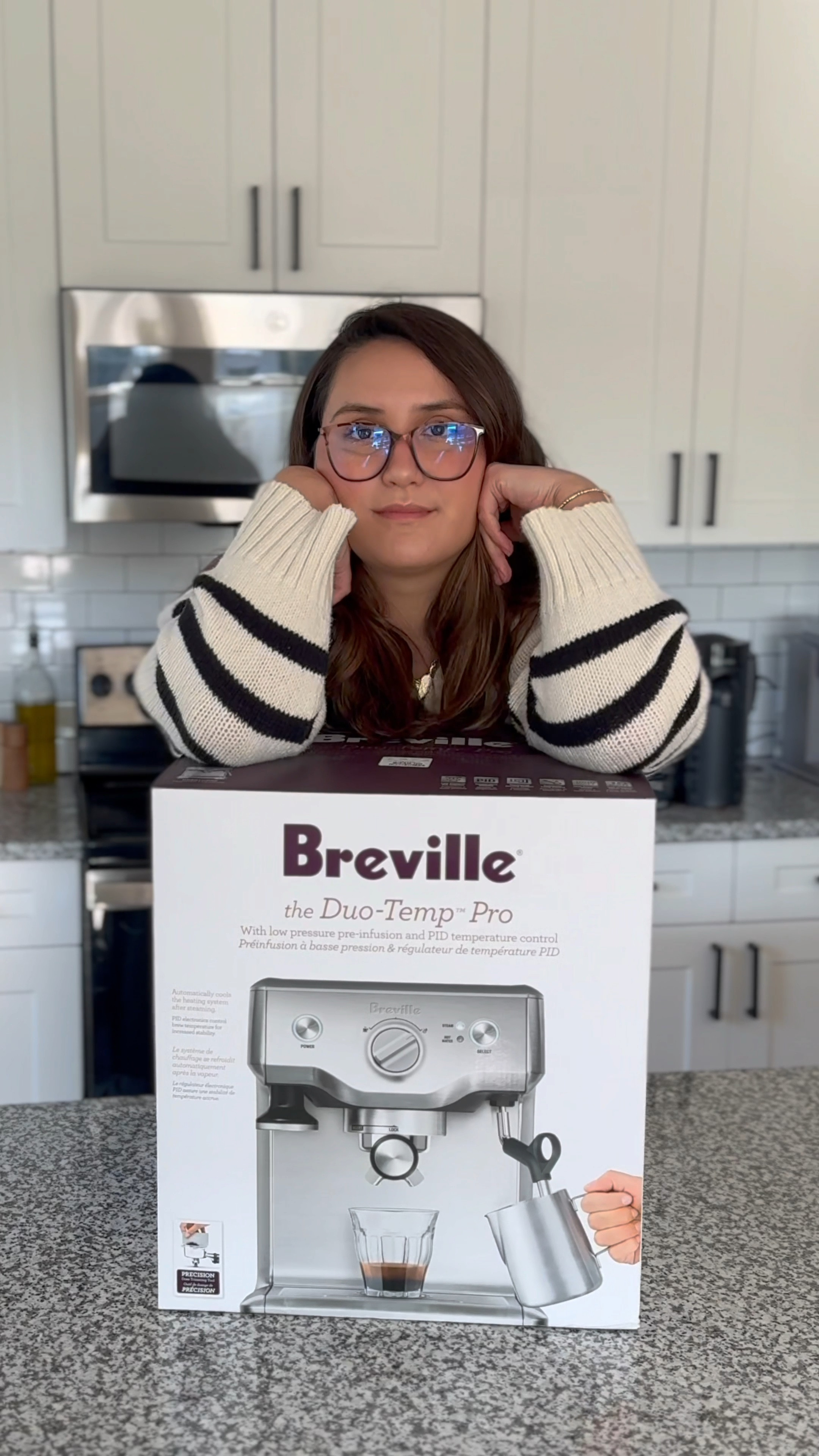 A COFFEE ADDICT with her Breville Machine 🫶🏼✨

#LTKhome
