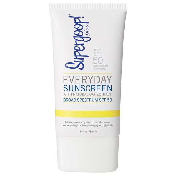Supergoop Everyday Sunscreen with Cellular Response Technology SPF 50, 2.4 Fl Oz | Walmart (US)