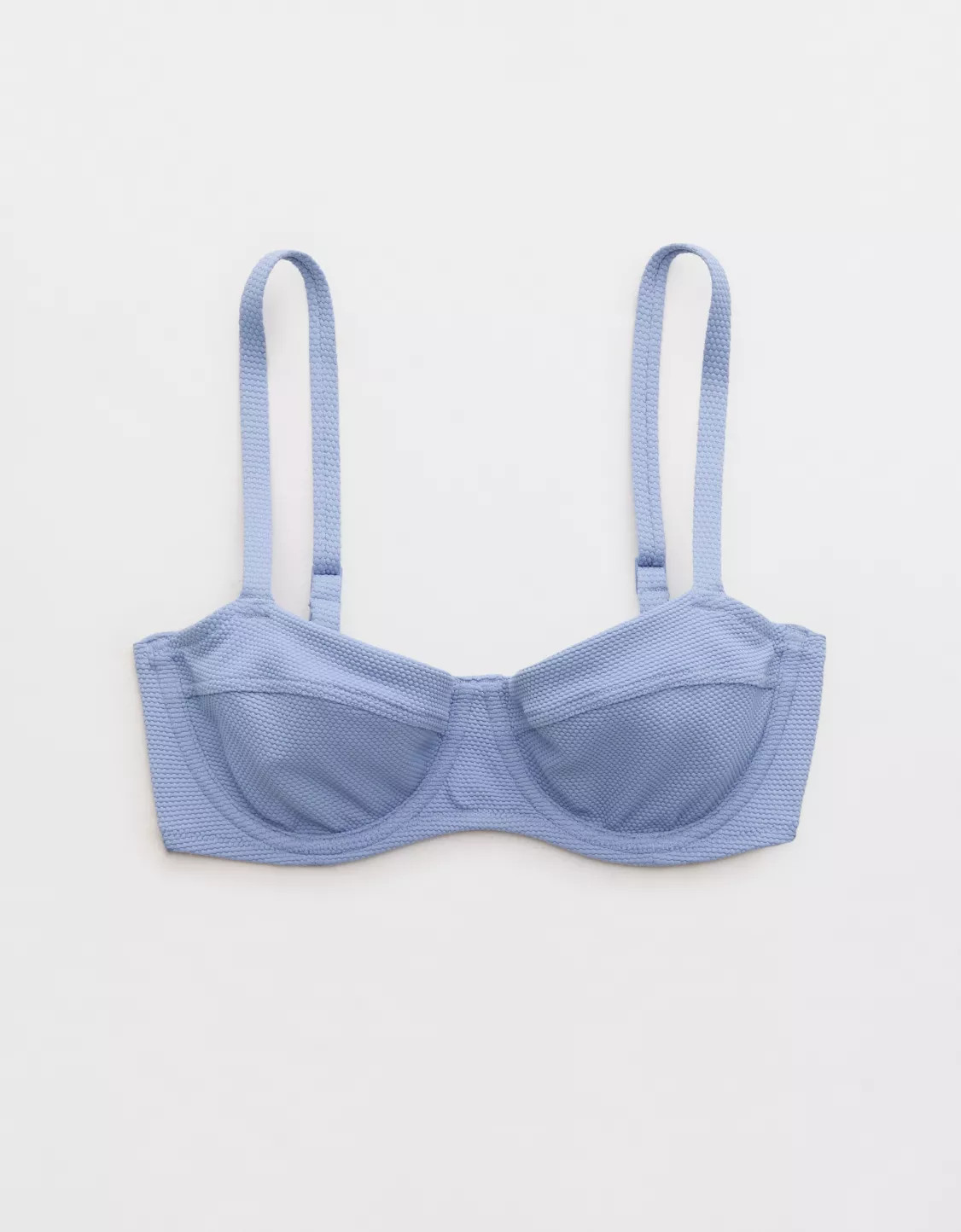 Aerie Pique Unlined Underwire Bikini Top | Aerie