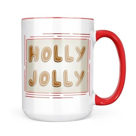 Neonblond Holly Jolly Christmas Gingerbread Cookies Mug gift for Coffee Tea lovers | Walmart (US)