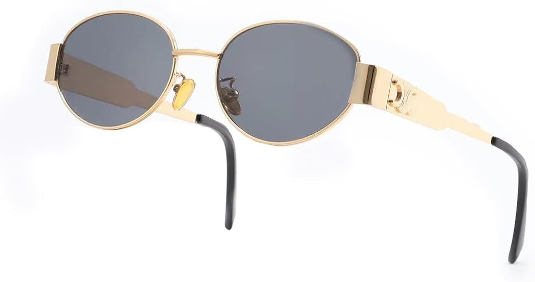 BANGN Sonnenbrille Damen, Retro Trendy Klassische Runden Brille,Vintage Sonnenbrille Rave Brille,... | Amazon (DE)