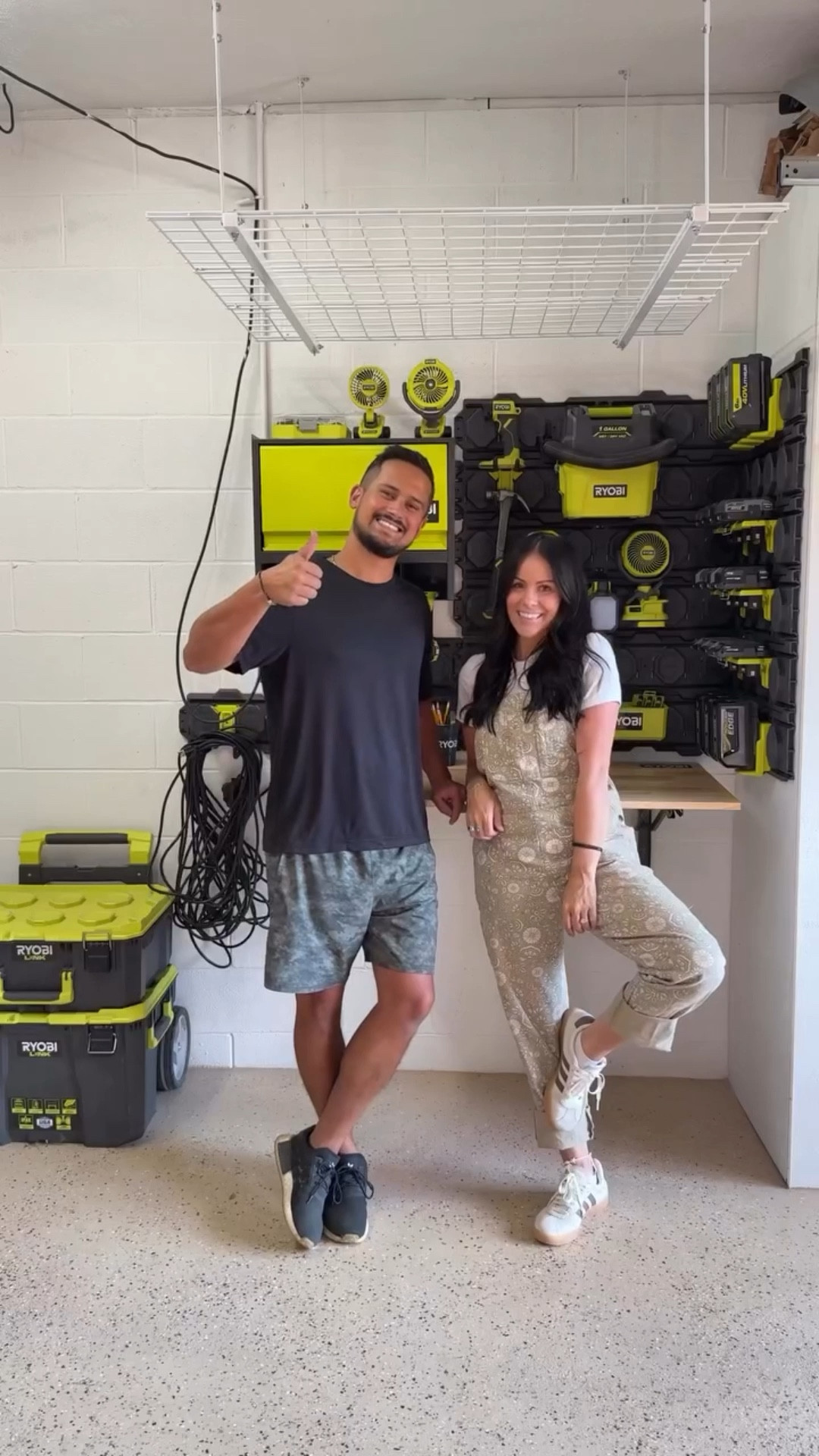 This corner of our garage needed some serious help so of course Ryobi came to the rescue! #tooltok #tools #storage #satisfying #diy #ryobitools #ryobi

#LTKMens #LTKdayinmylife #LTKHome