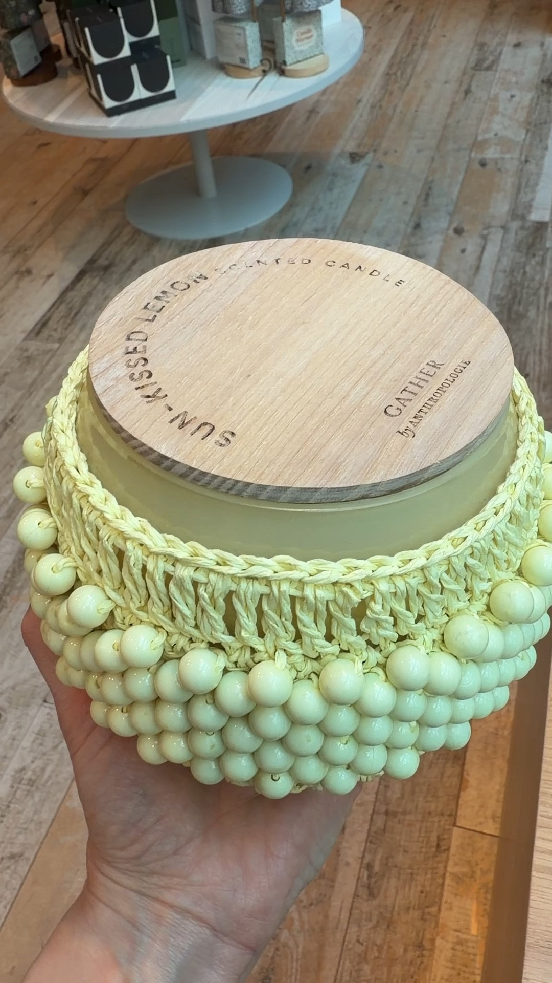 Love the boho feel of this candle. The bright yellow is super fun. Perfect for Mothers day!
Currently on sale! 