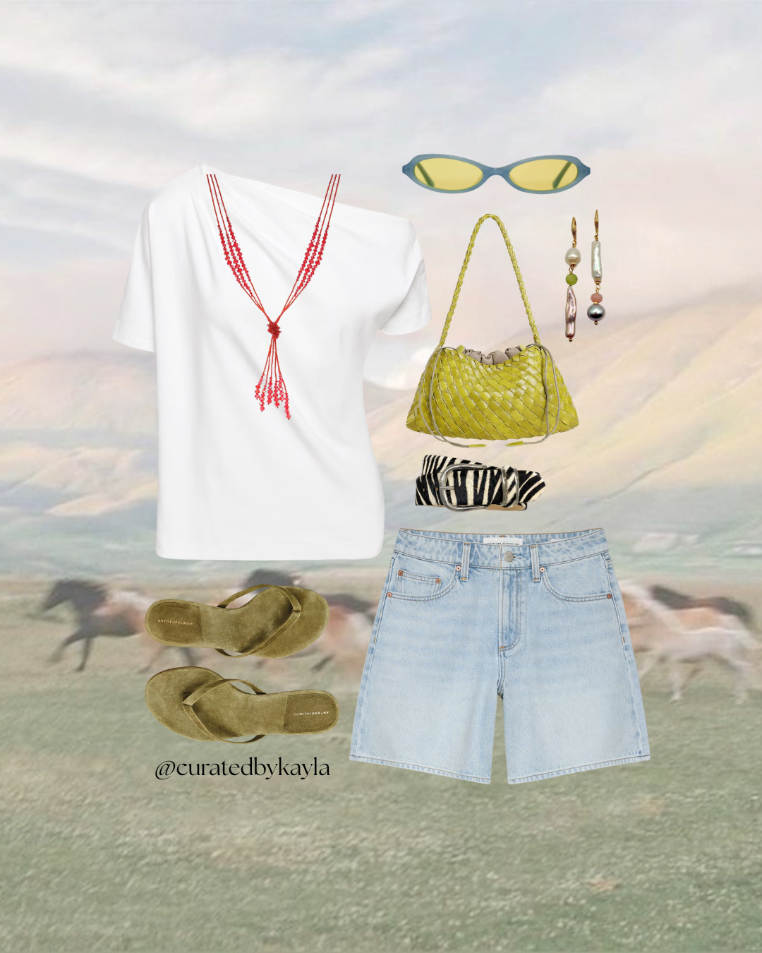 Summer Seasonal Basic Accessorized Outfit

#LTKootd #LTKTravel #LTKdayinmylife