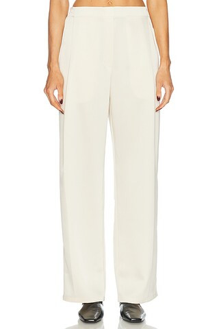 Barb Pleated High Waist Pant | FWRD 